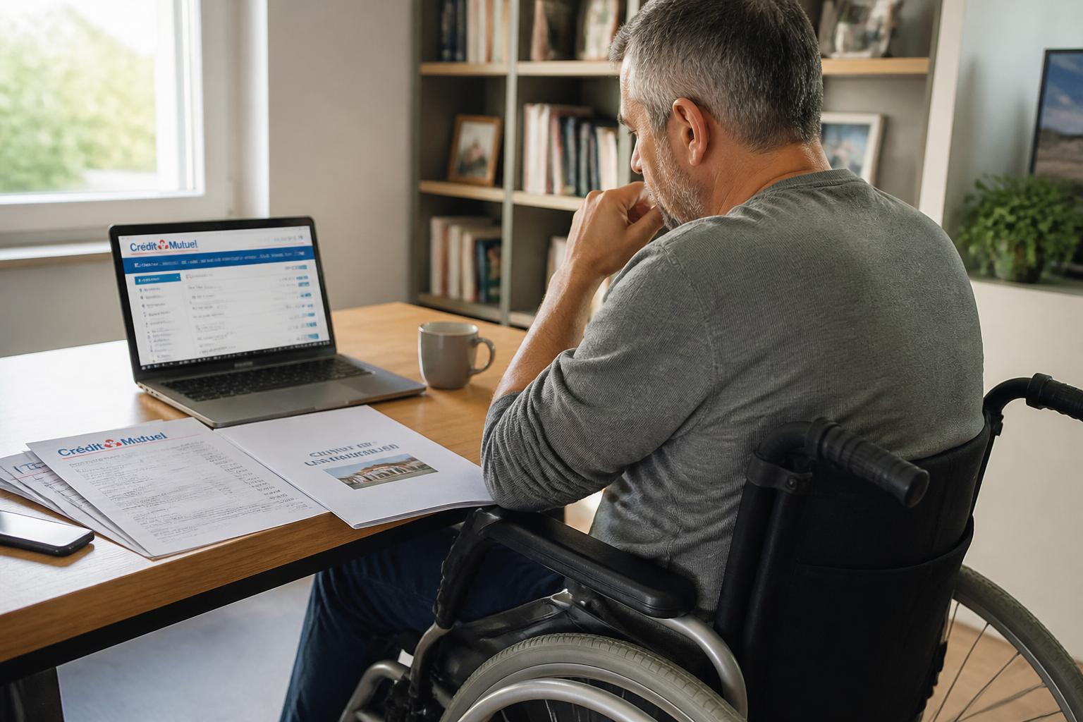 Invalidité catégorie 2 et prêt immobilier Crédit Mutuel : ce qui change