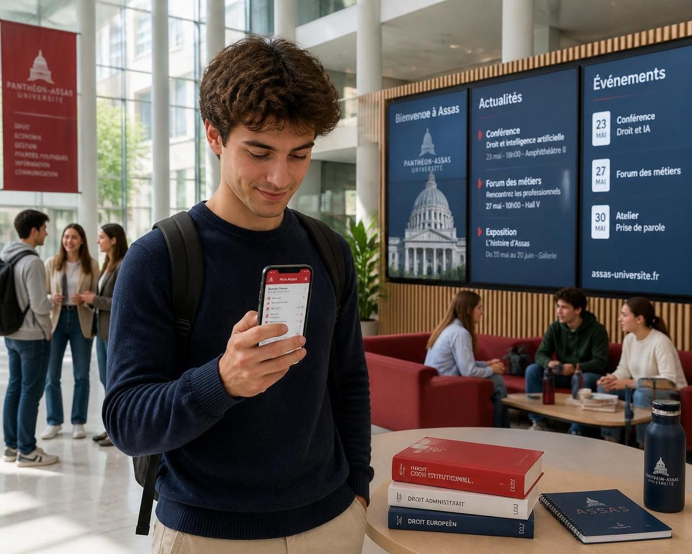 accédez facilement à vos cours assas ent directement depuis votre smartphone, où que vous soyez, pour une expérience d'apprentissage optimale et mobile.