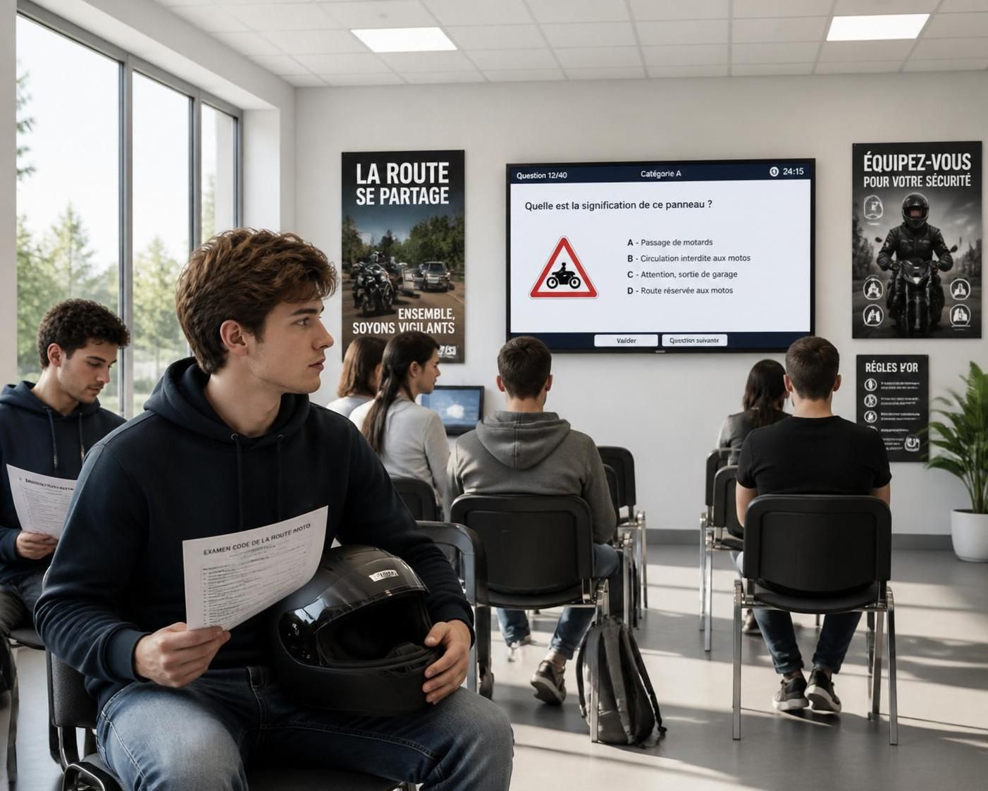 découvrez si le code de la route moto gratuit suffit pour réussir l'etm et quelles sont les meilleures méthodes pour optimiser votre préparation.