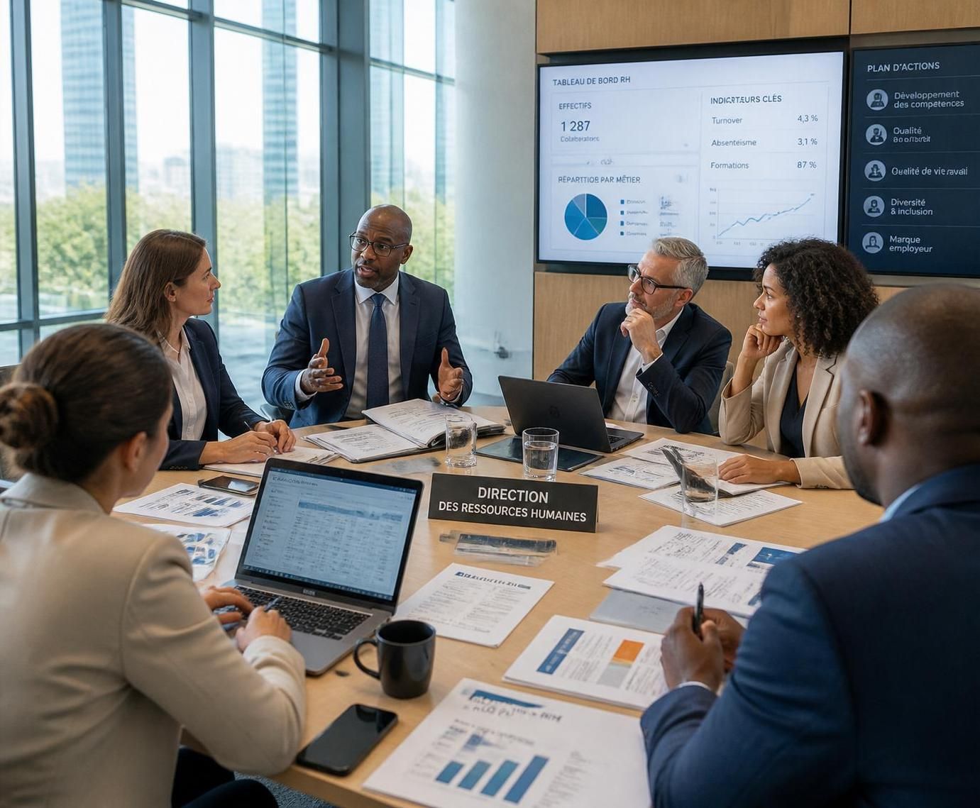 découvrez le niveau requis, les compétences essentielles et les perspectives de carrière pour devenir directeur des ressources humaines (drh) en france. guide complet sur ce métier stratégique.