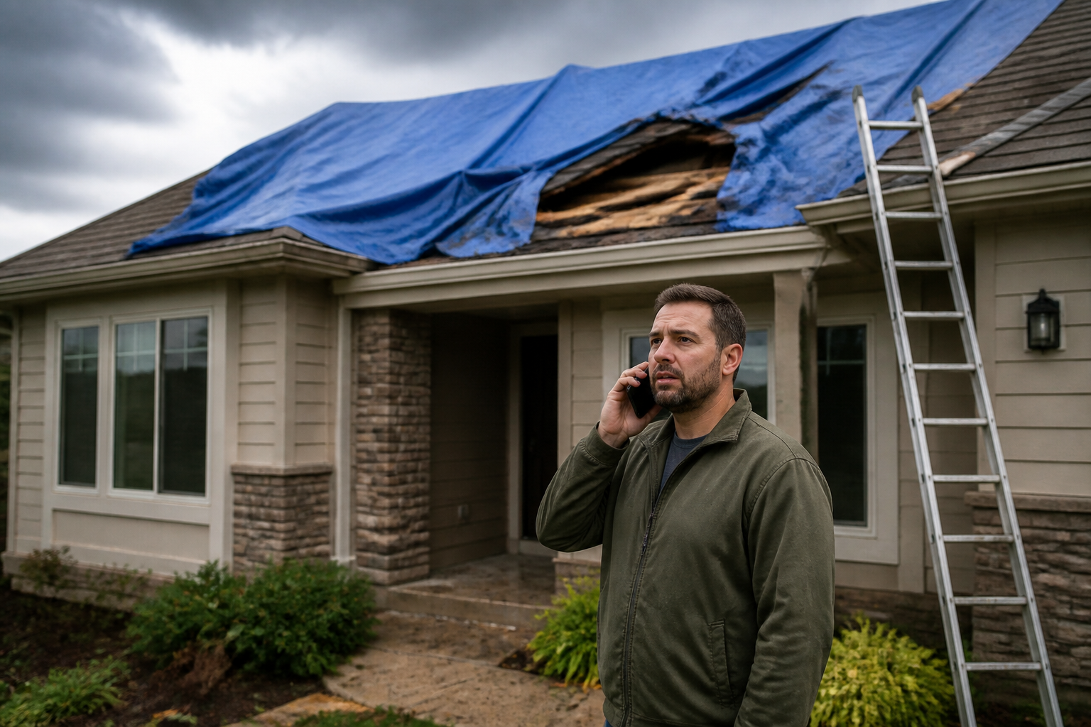 Bâchage de toiture : l'assurance le prend-elle en charge ?