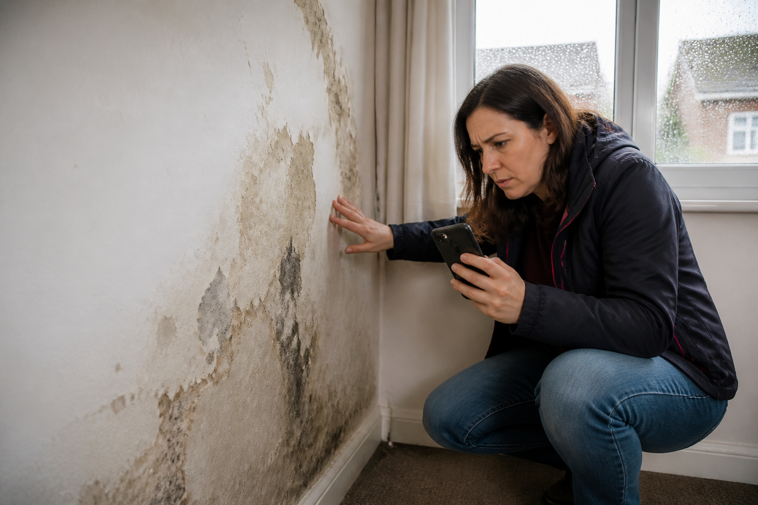 Infiltration d'eau dans les murs : comment être indemnisé ?