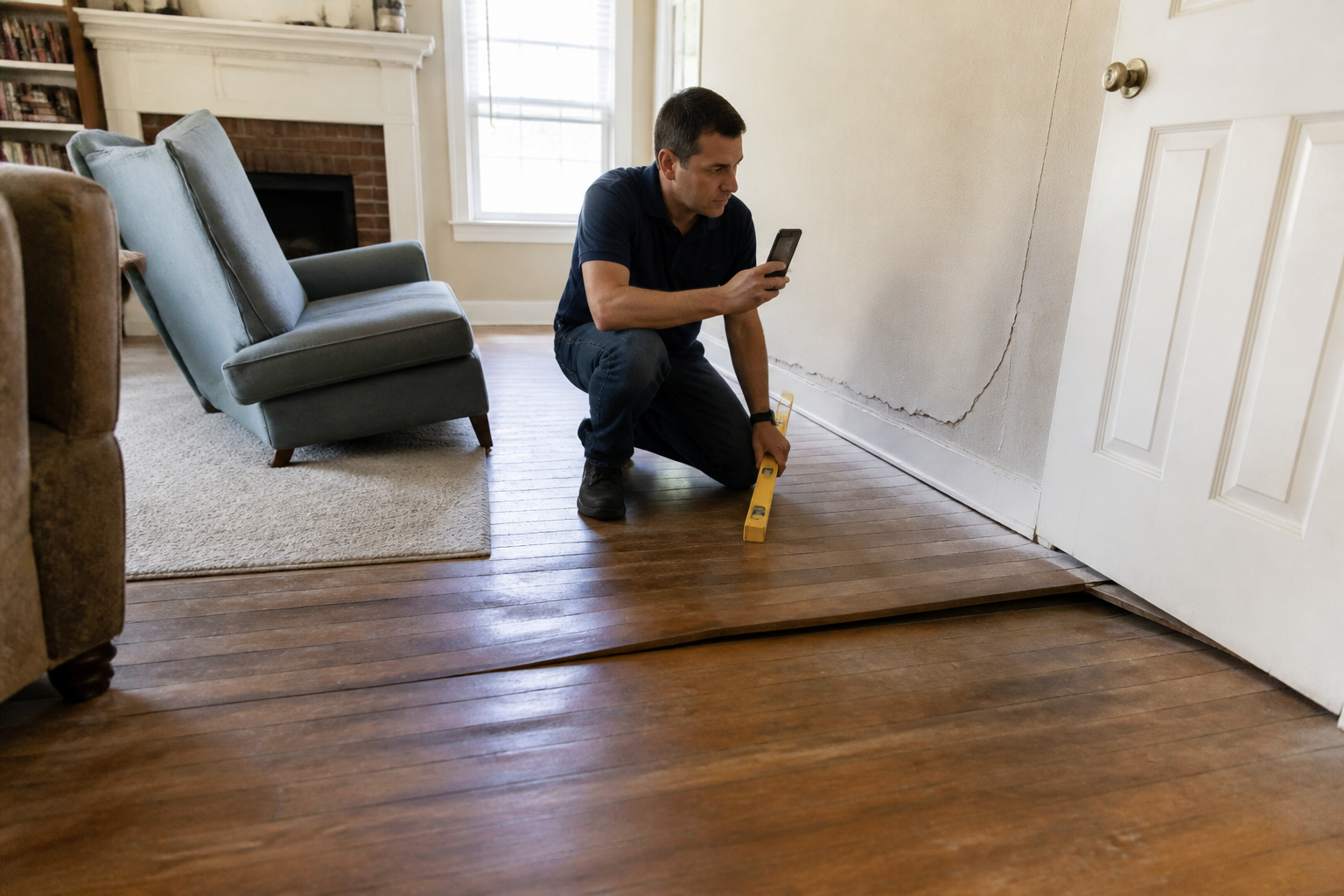 Plancher qui s'affaisse : votre assurance habitation vous couvre-t-elle ?