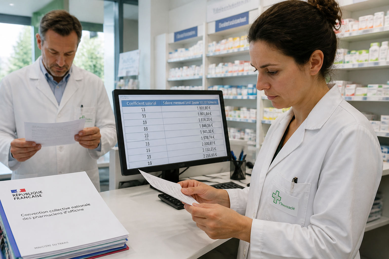 Salaire pharmacien 2025 : les chiffres officiels officine et hôpital