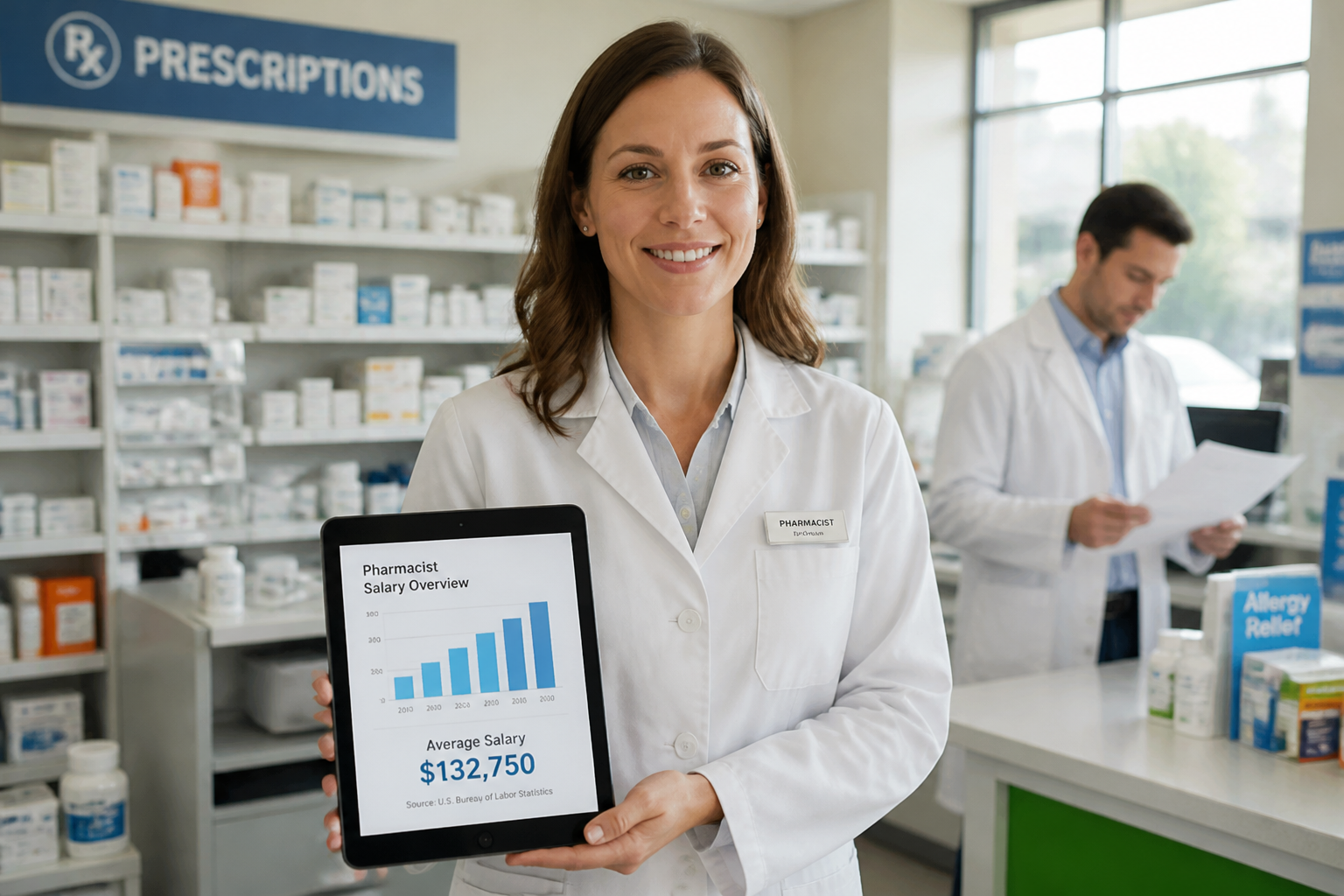 Salaire pharmacien 2025 : les chiffres officiels officine et hôpital