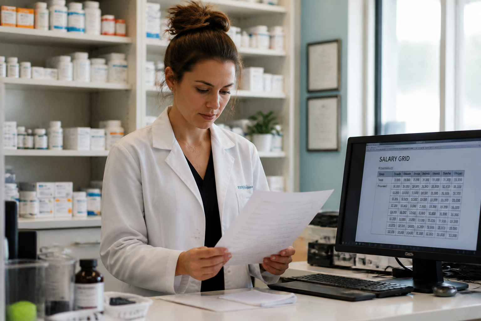Salaire pharmacien d'officine : les niveaux de rémunération