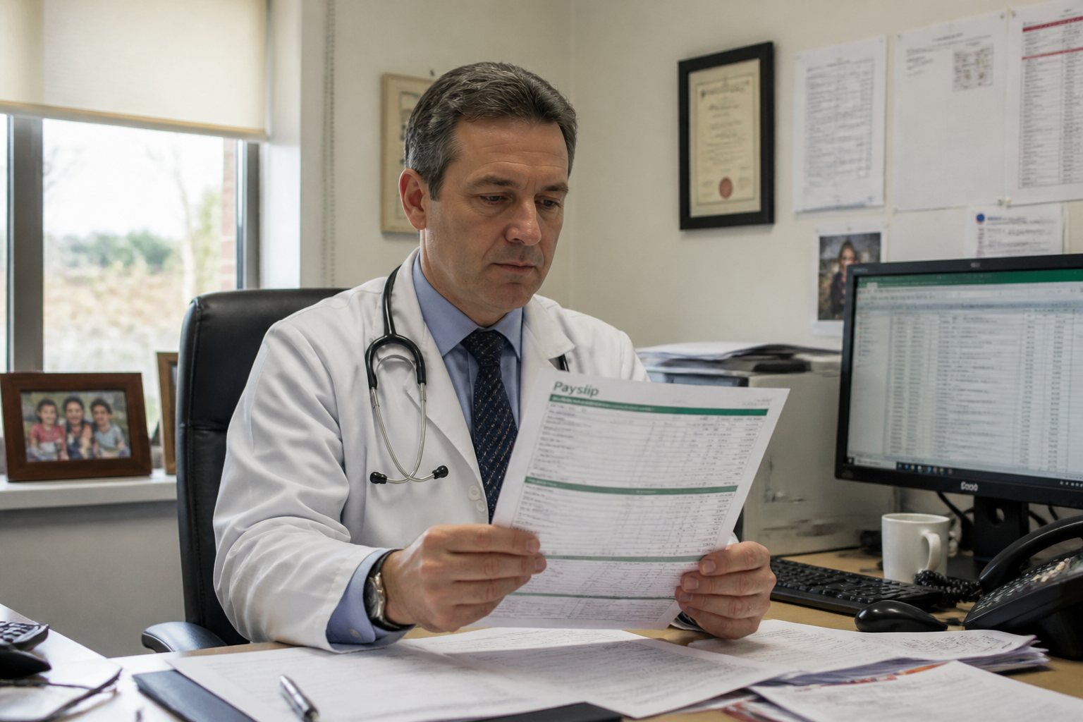 Salaire praticien hospitalier : décryptage de la grille