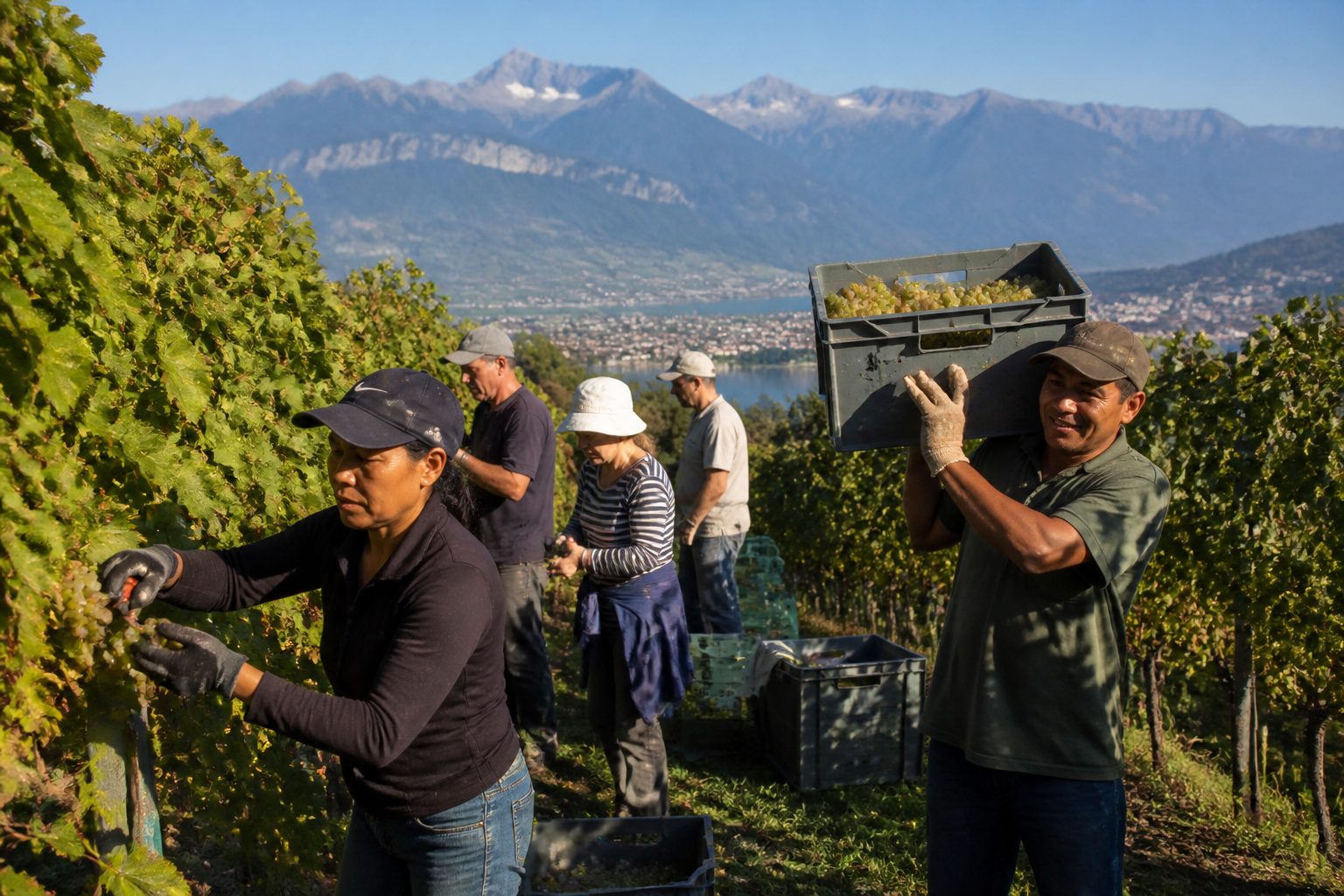 Salaire vendange en Suisse : combien gagne-t-on par jour ?